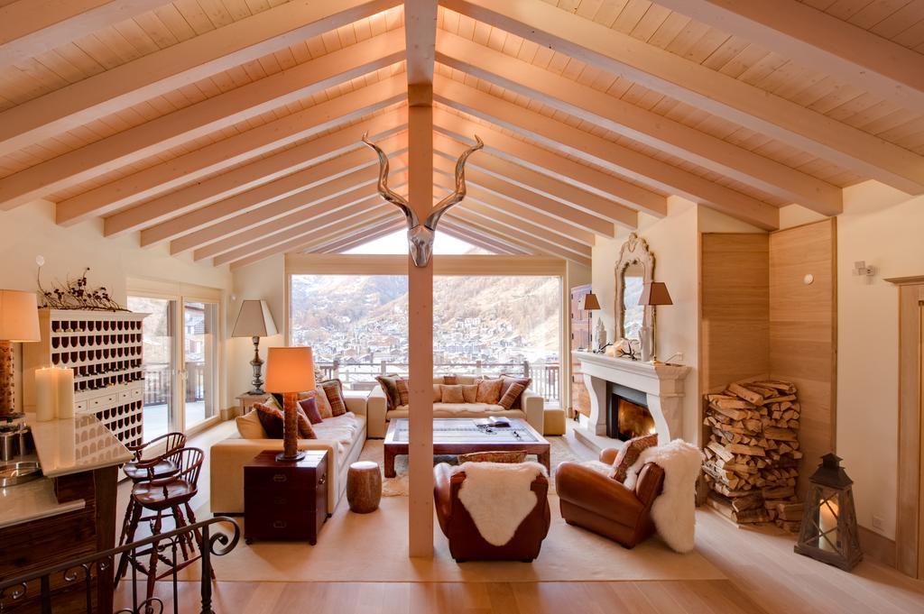 Chalet Grace Villa Цермат Стая снимка